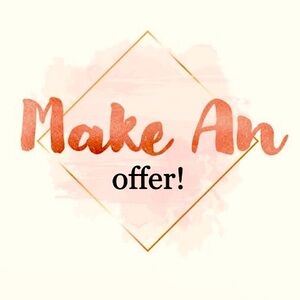 SHARE 🎉Make Me A Reasonable Offer and I’ll Accept right away!